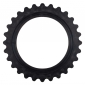COURONNE DE CAOUTCHOUC NOIR POUR CONTROMATIC 28 DENTS